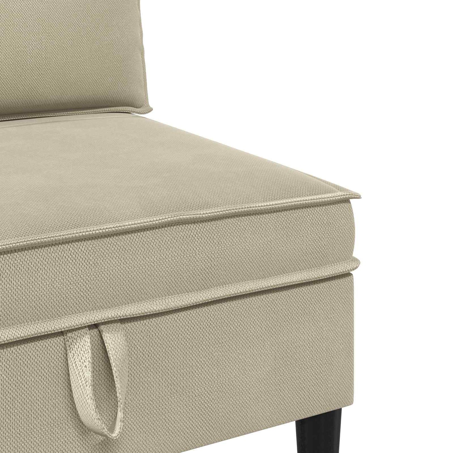 Divano Medio con Storage Sabbia Velluto | homemem39