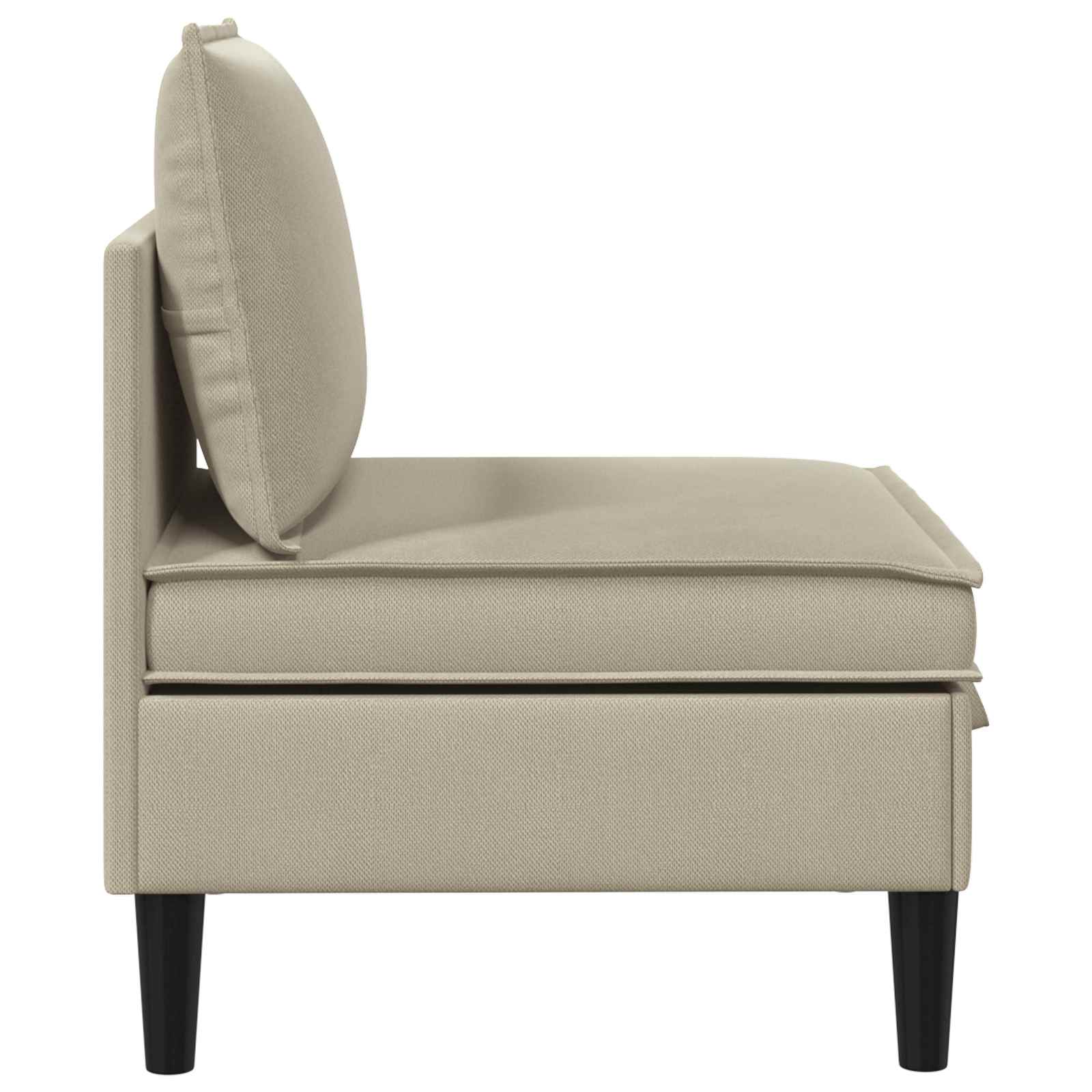 Divano Medio con Storage Sabbia Velluto | homemem39