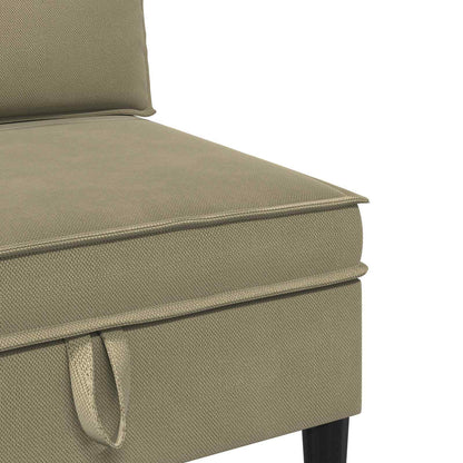 Divano Medio con Storage Cachi Velluto | homemem39
