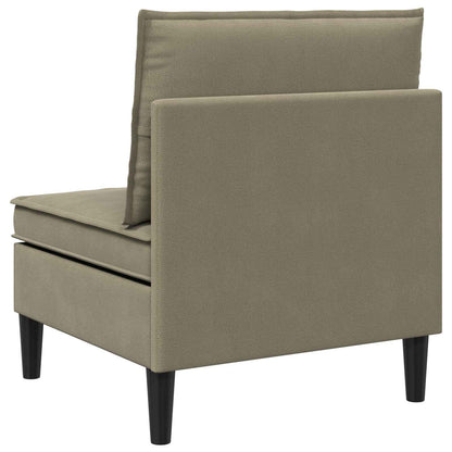 Divano Medio con Storage Cachi Velluto | homemem39