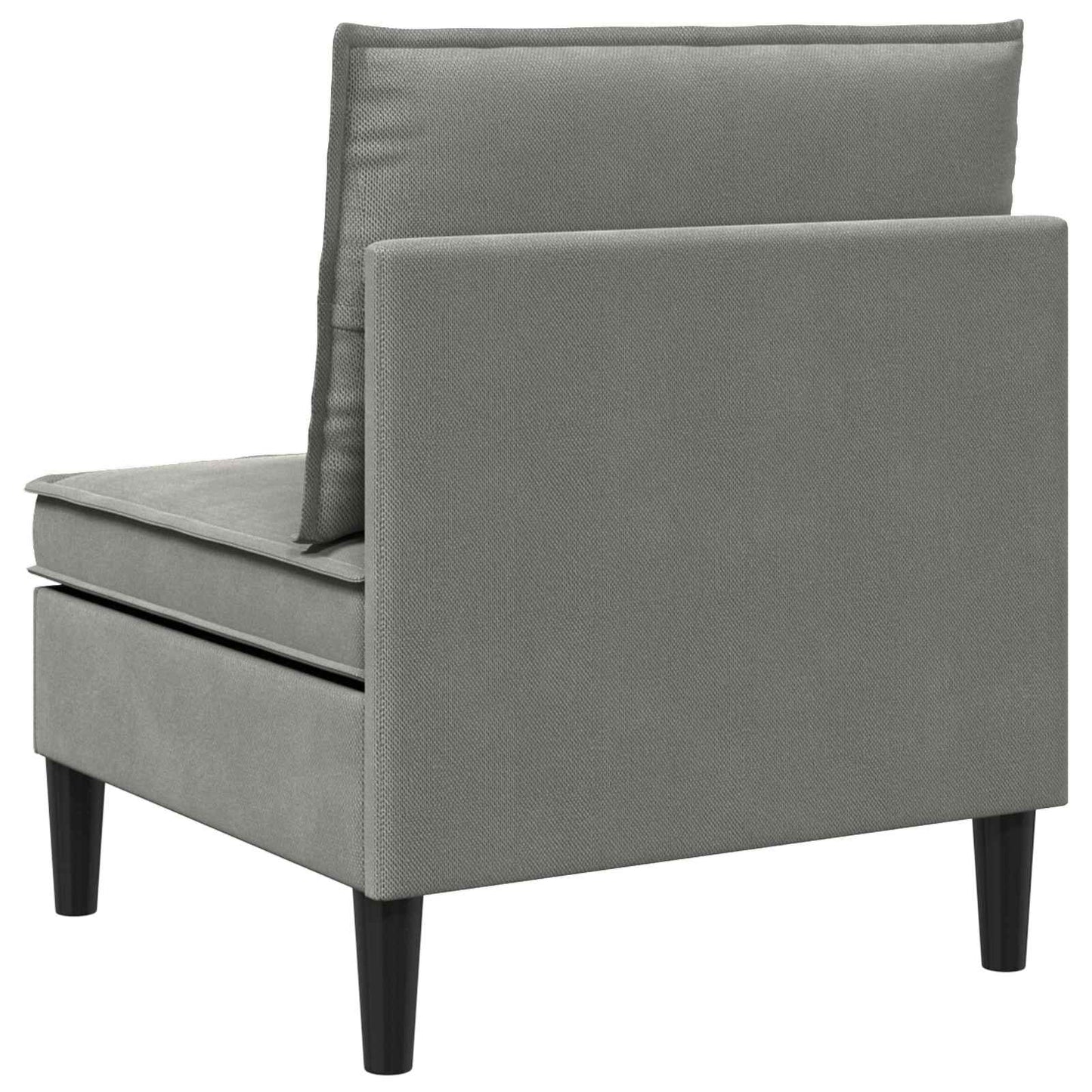 Divano Medio con Storage Grigio scuro Velluto | homemem39