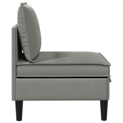 Divano Medio con Storage Grigio scuro Velluto | homemem39