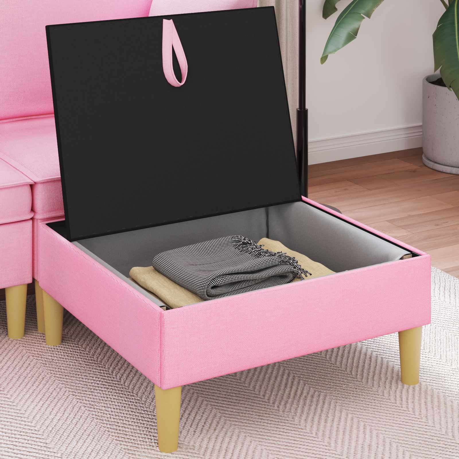 Divano con Stoccaggio Tessuto | homemem39
