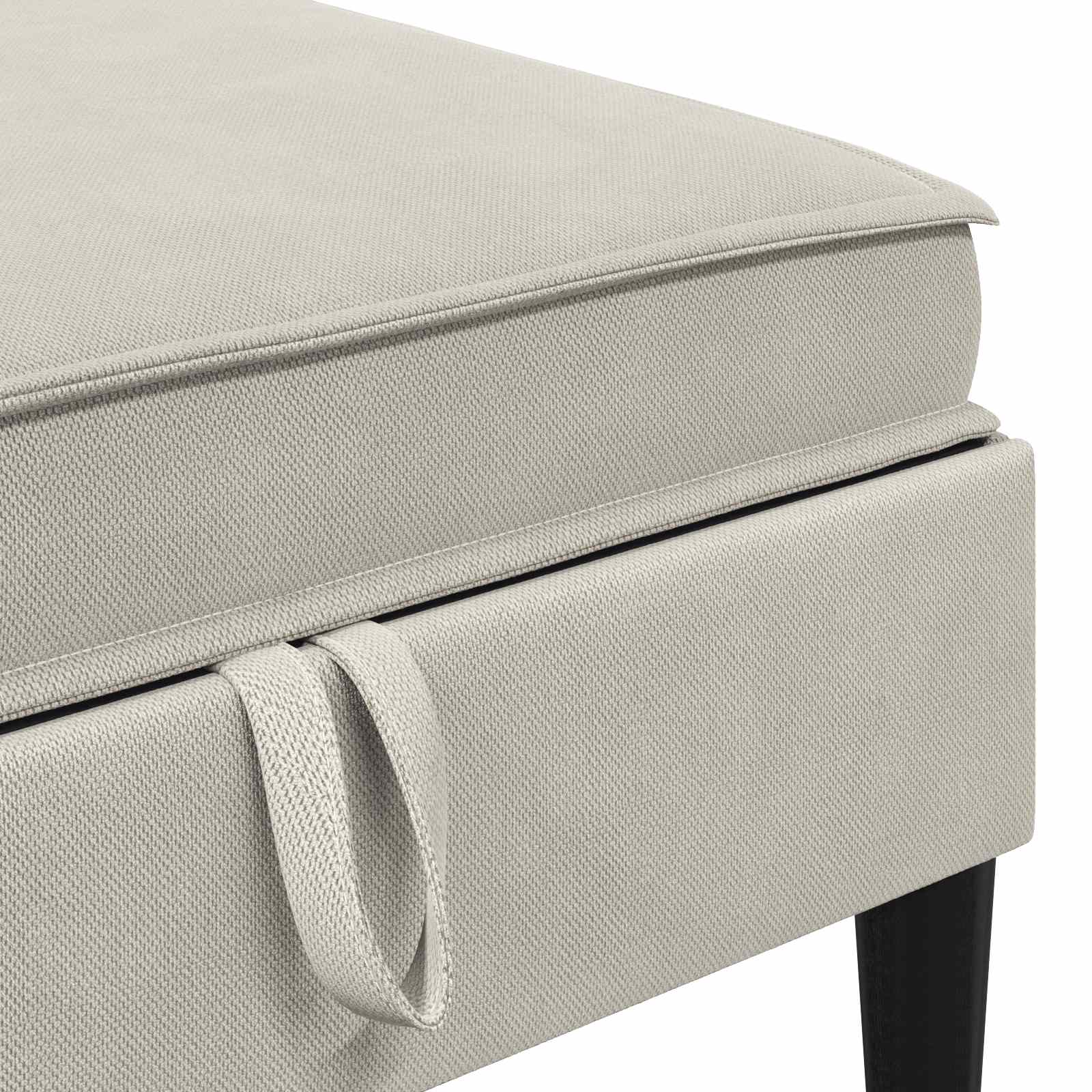 Pouf con Storage Avena Velluto | homemem39