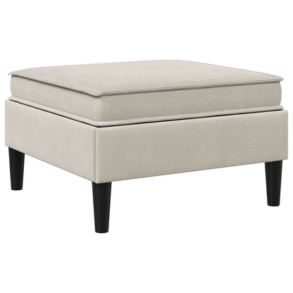 Pouf con Storage Avena Velluto | homemem39