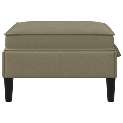 Pouf con Storage Cachi Velluto