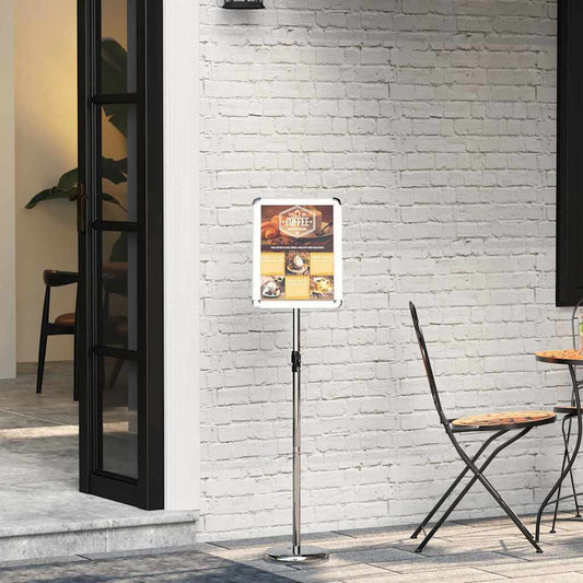 Espositori per Fiere Argento 25 x 25 x 125 cm Alluminio