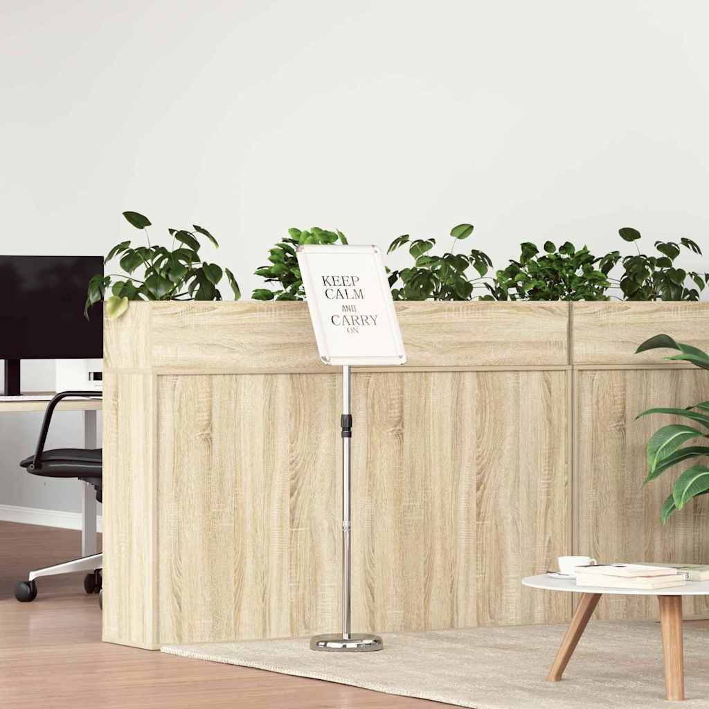 Espositori per Fiere Argento 25 x 25 x 125 cm Alluminio