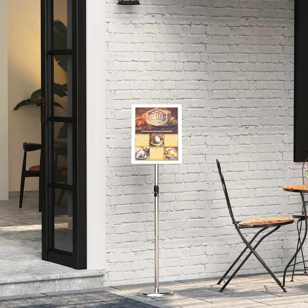 Espositori per Fiere Argento 25 x 25 x 125 cm Alluminio