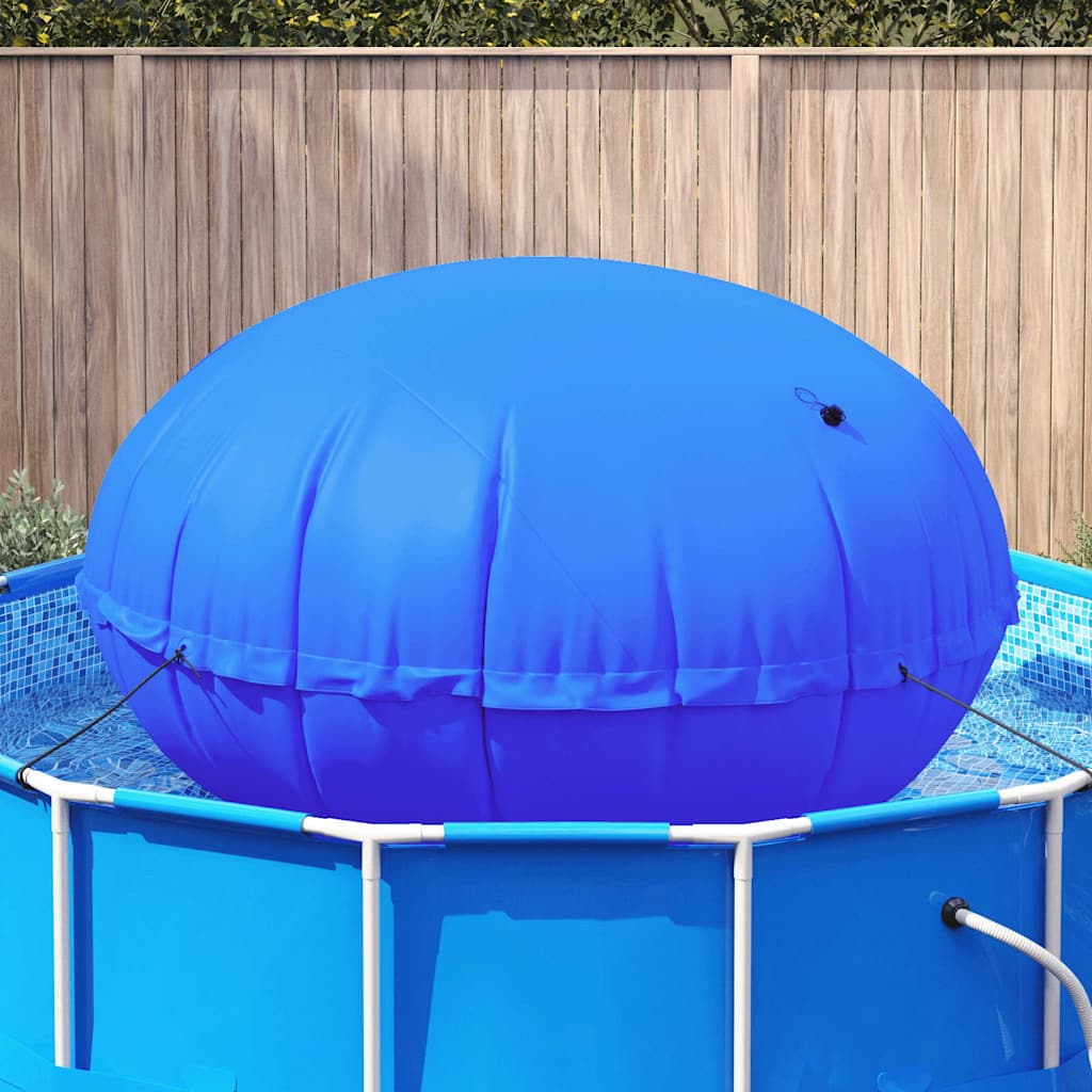 Cuscino invernale per piscina Blu Ø 220 x 140 cm PVC | homemem39