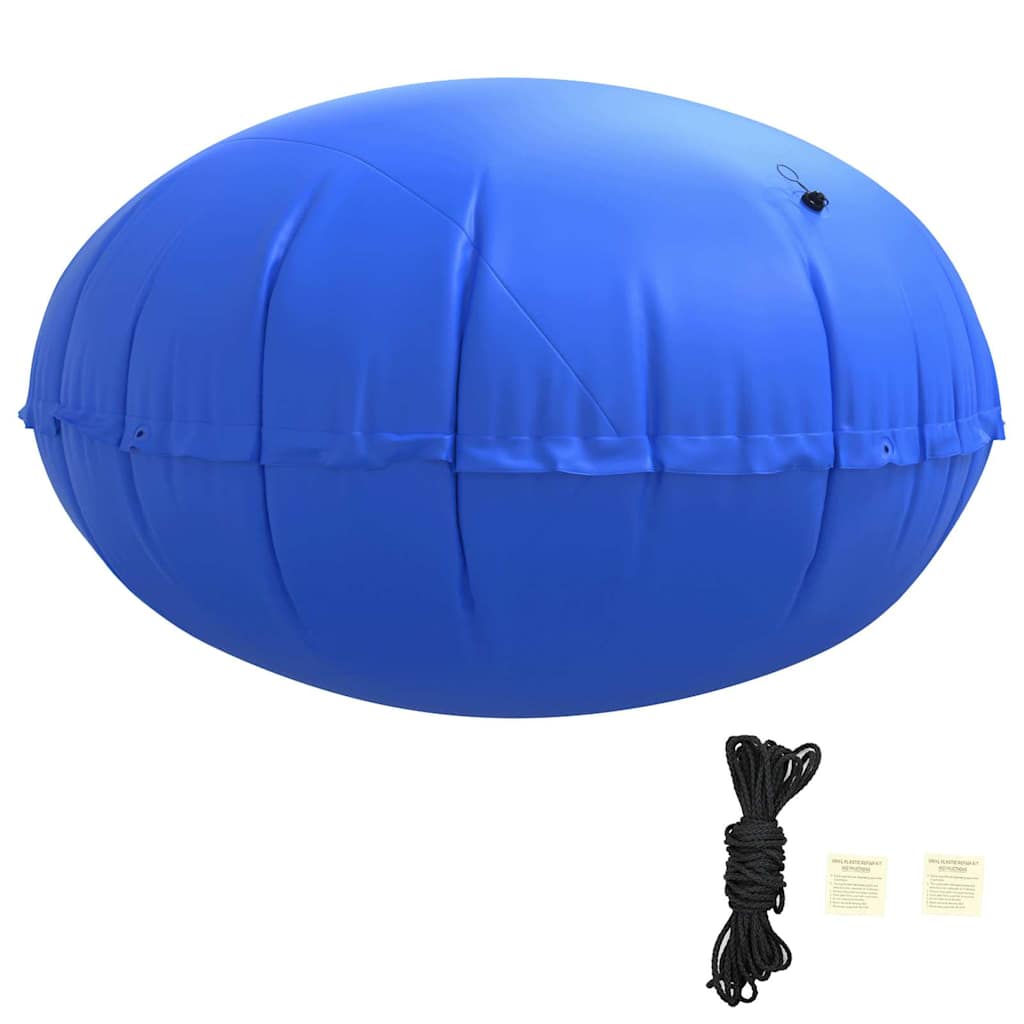 Cuscino invernale per piscina Blu Ø 220 x 140 cm PVC | homemem39