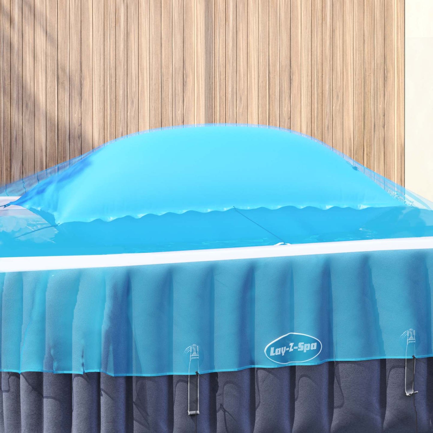 Cuscino invernale per piscina Blu 380 x 180 x 140 cm PVC | homemem39