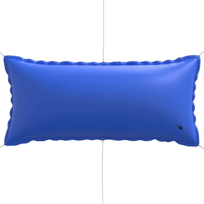 Cuscino invernale per piscina Blu 460 x 230 x 160 cm PVC | homemem39