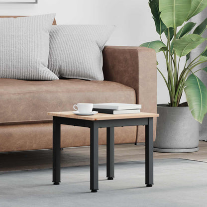 Tavolino da salotto Naturale 40 x 40 x 36 cm Pino massello