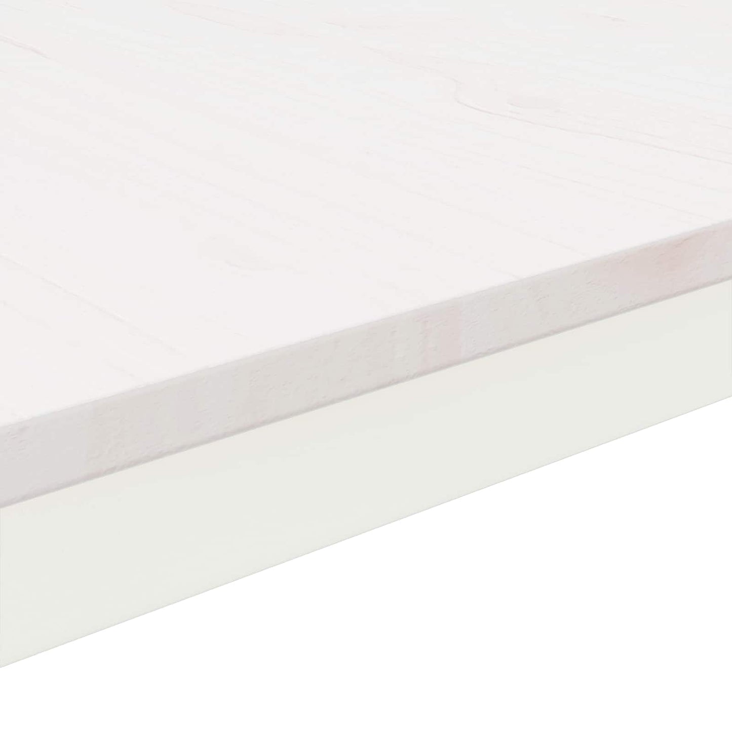 Tavolino da salotto Bianco 50 x 50 x 36 cm Pino massello