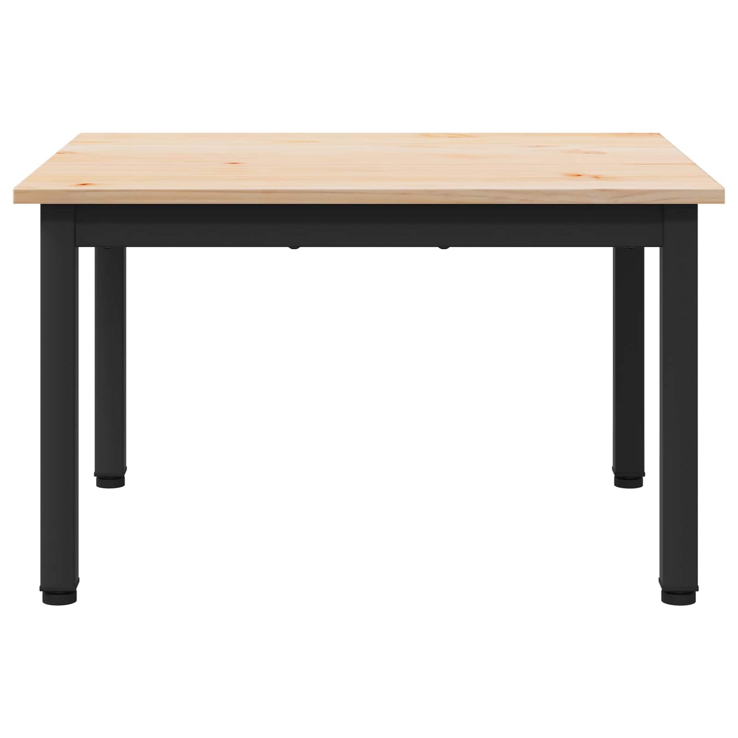 Tavolino da salotto Naturale 60 x 50 x 36 cm Pino massello