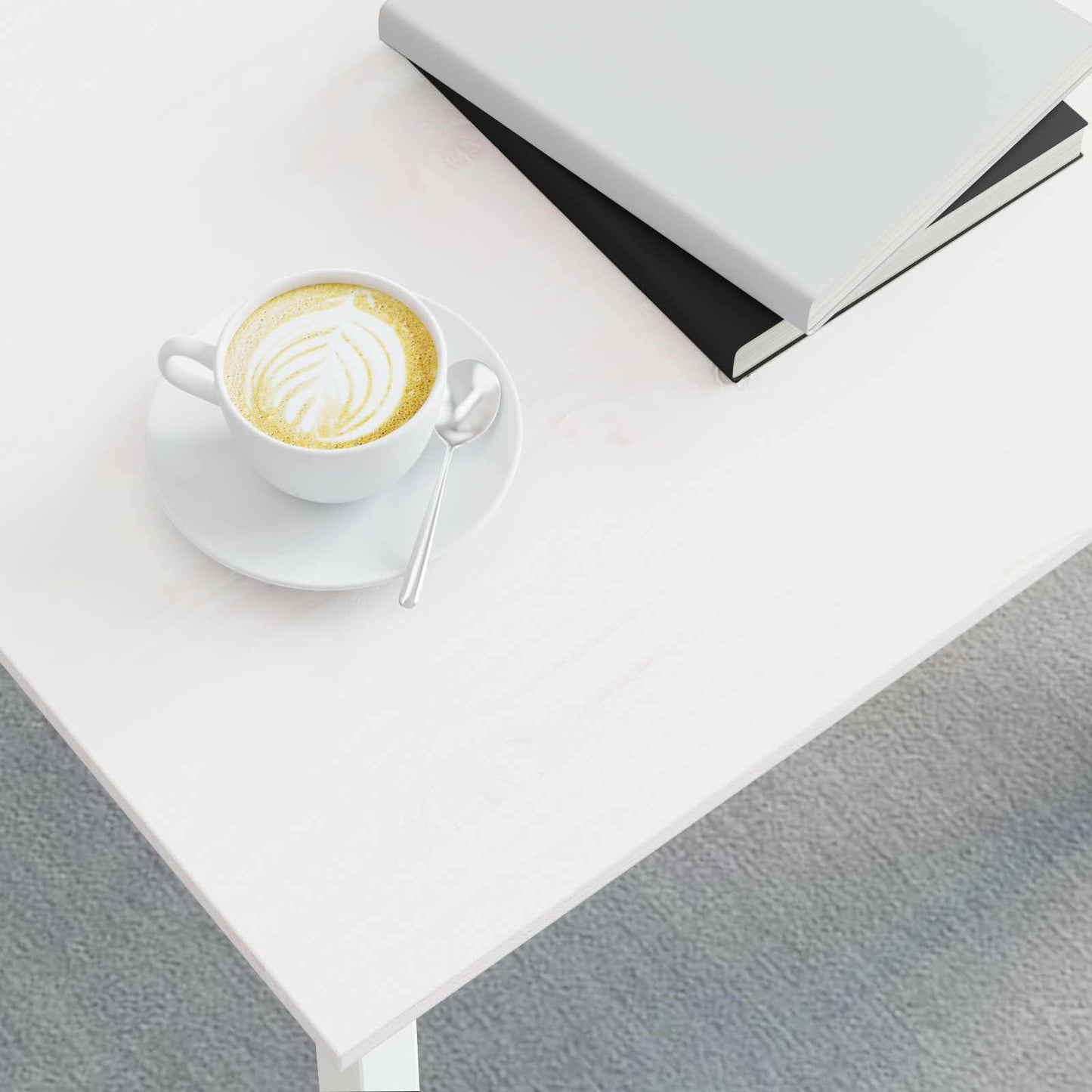 Tavolino da salotto Bianco 60 x 50 x 36 cm Pino massello