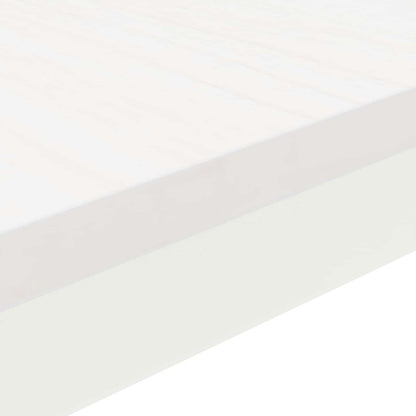 Tavolino da salotto Bianco 60 x 50 x 36 cm Pino massello