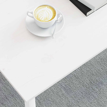 Tavolino da salotto Bianco 60 x 50 x 36 cm Pino massello