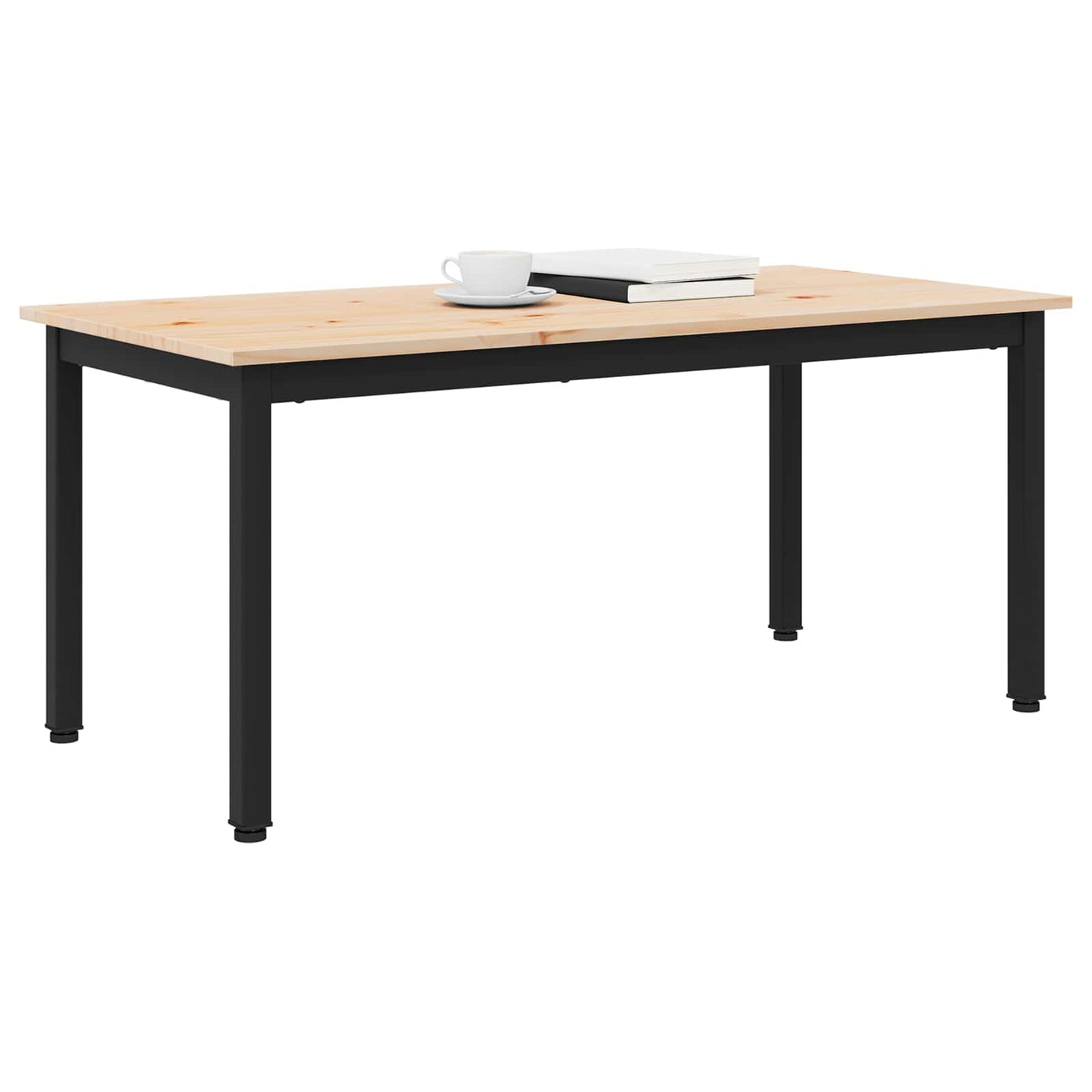 Tavolino da salotto Naturale 100 x 50 x 45 cm Pino massello