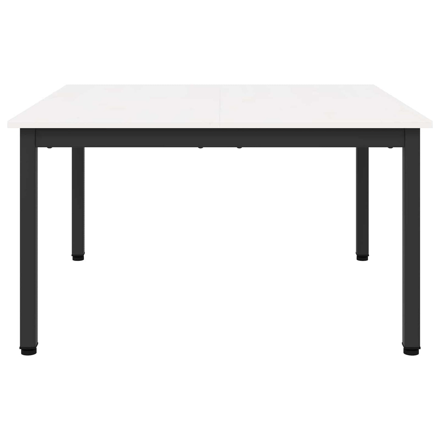 Tavolino da salotto Bianco 80 x 80 x 45 cm Pino massello | homemem39