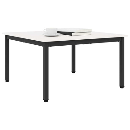 Tavolino da salotto Bianco 80 x 80 x 45 cm Pino massello | homemem39