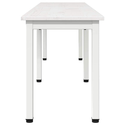 panchina Bianco 160 x 35 x 45 cm Pino massello