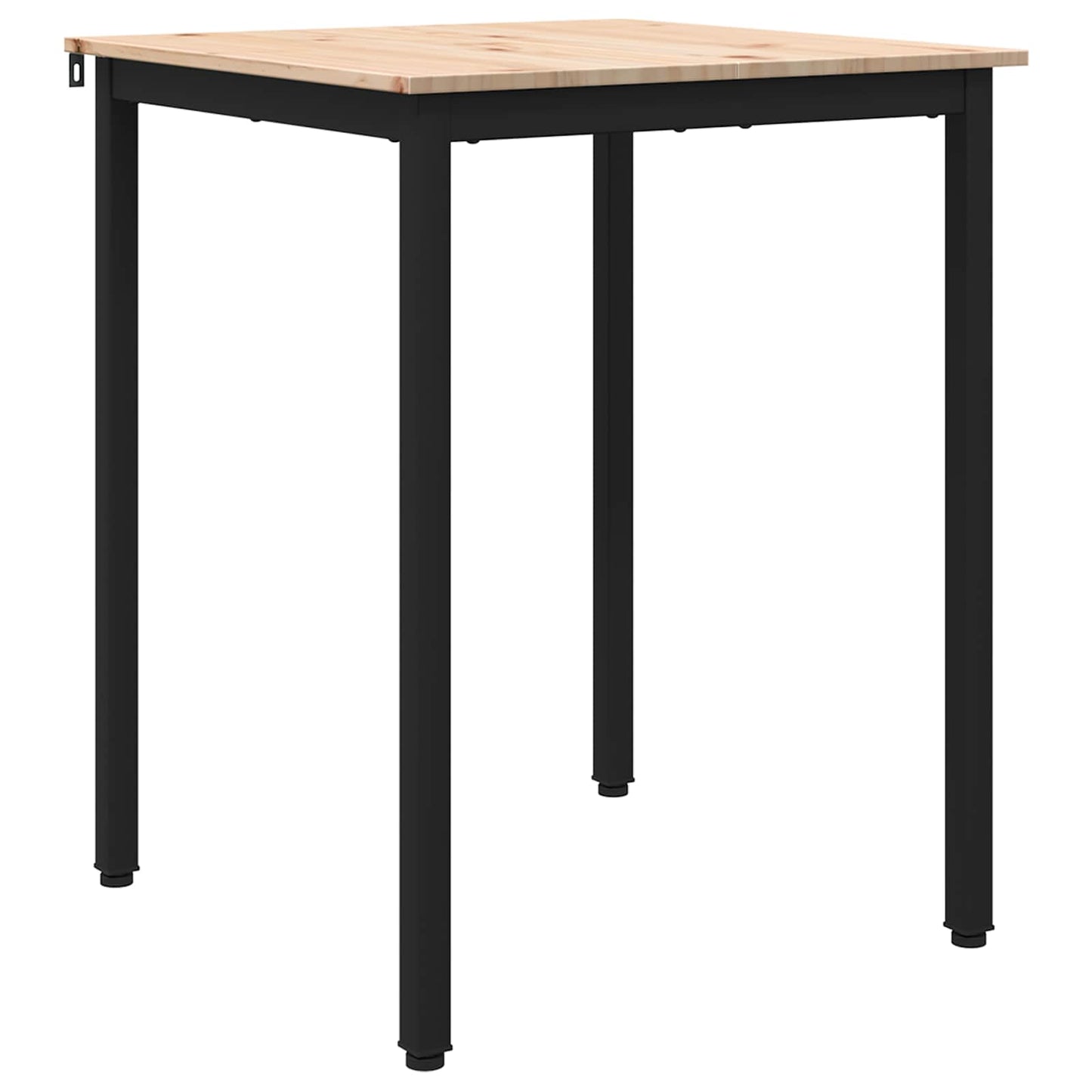 Tavolo da pranzo Naturale 60 x 60 x 75 cm Pino massello