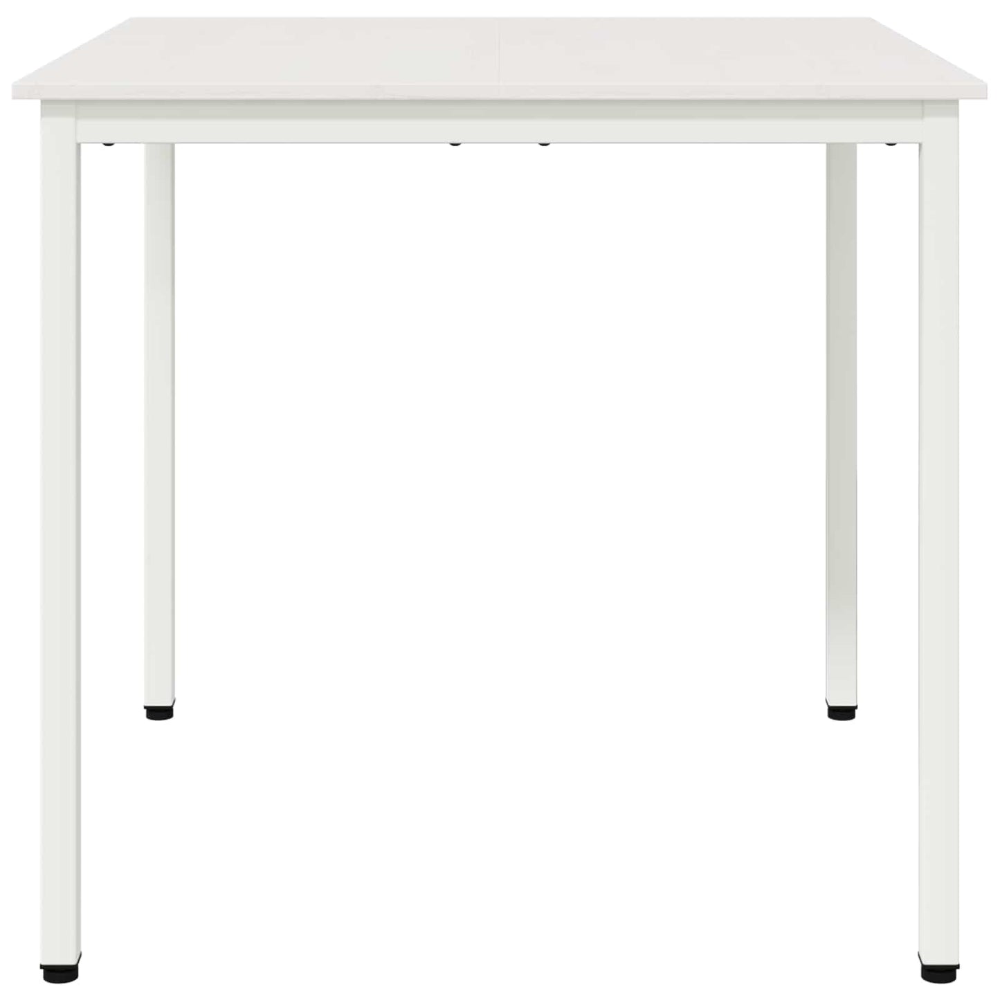 Tavolo da pranzo Bianco 80 x 80 x 75 cm Pino massello