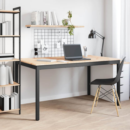 Tavolo da pranzo Naturale 150 x 90 x 75 cm Pino massello