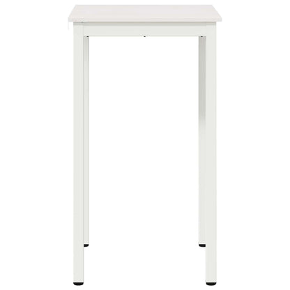 Tavolo da bar Bianco 60 x 60 x 105 cm Pino massello
