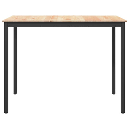 Tavolo da bar Naturale 110 x 55 x 105 cm Pino massello