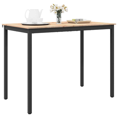 Tavolo da bar Naturale 110 x 55 x 105 cm Pino massello