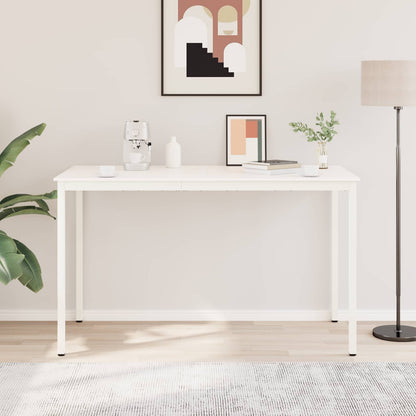 Tavolo da bar Bianco 110 x 55 x 105 cm Pino massello