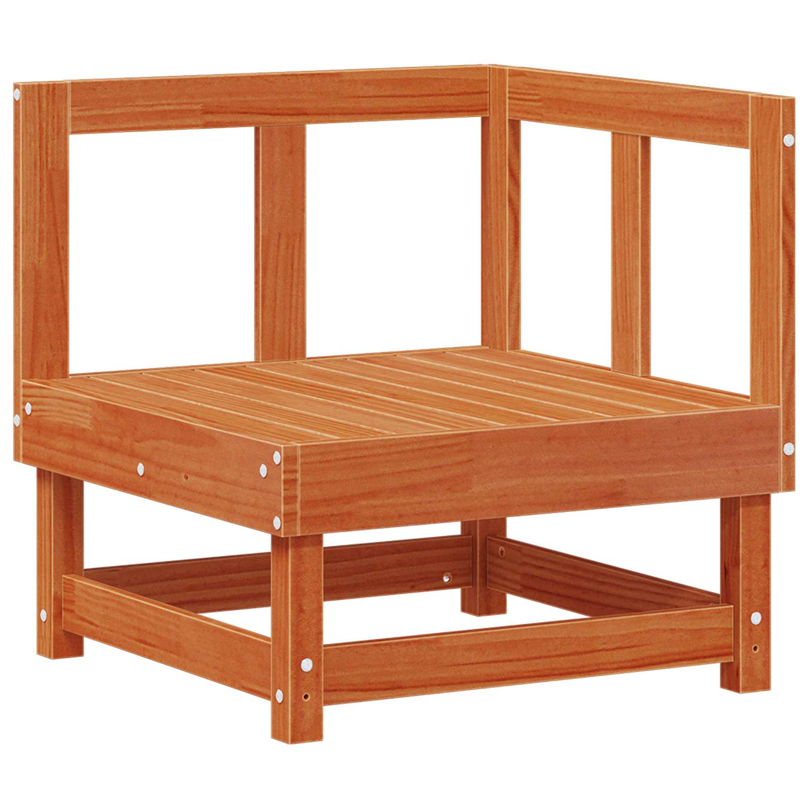 Unità Divano Sezionale Marrone Cera 183 x 61 x 62 cm | homemem39