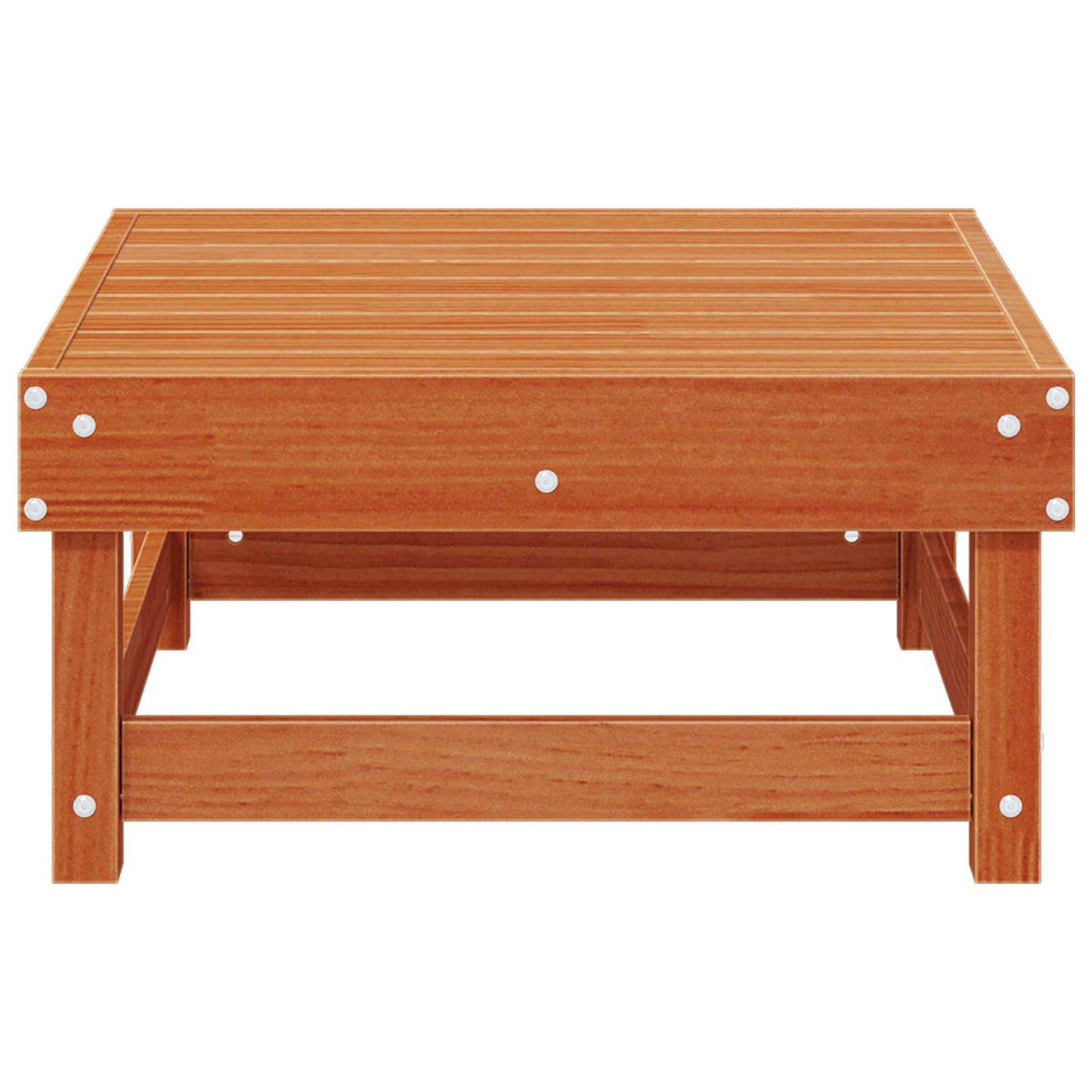 Poggiapiedi da Giardino Legno di pino massiccio Marrone Cera | homemem39