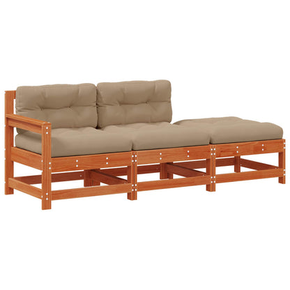 Unità Divano Sezionale Marrone Cerato 190 x 62 x 70,5cm | homemem39