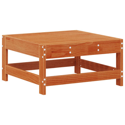 Poggiapiedi da giardino con cuscino Legno Massello di Pino | homemem39