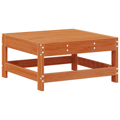Poggiapiedi da Giardino Legno di pino massiccio Marrone Cera | homemem39