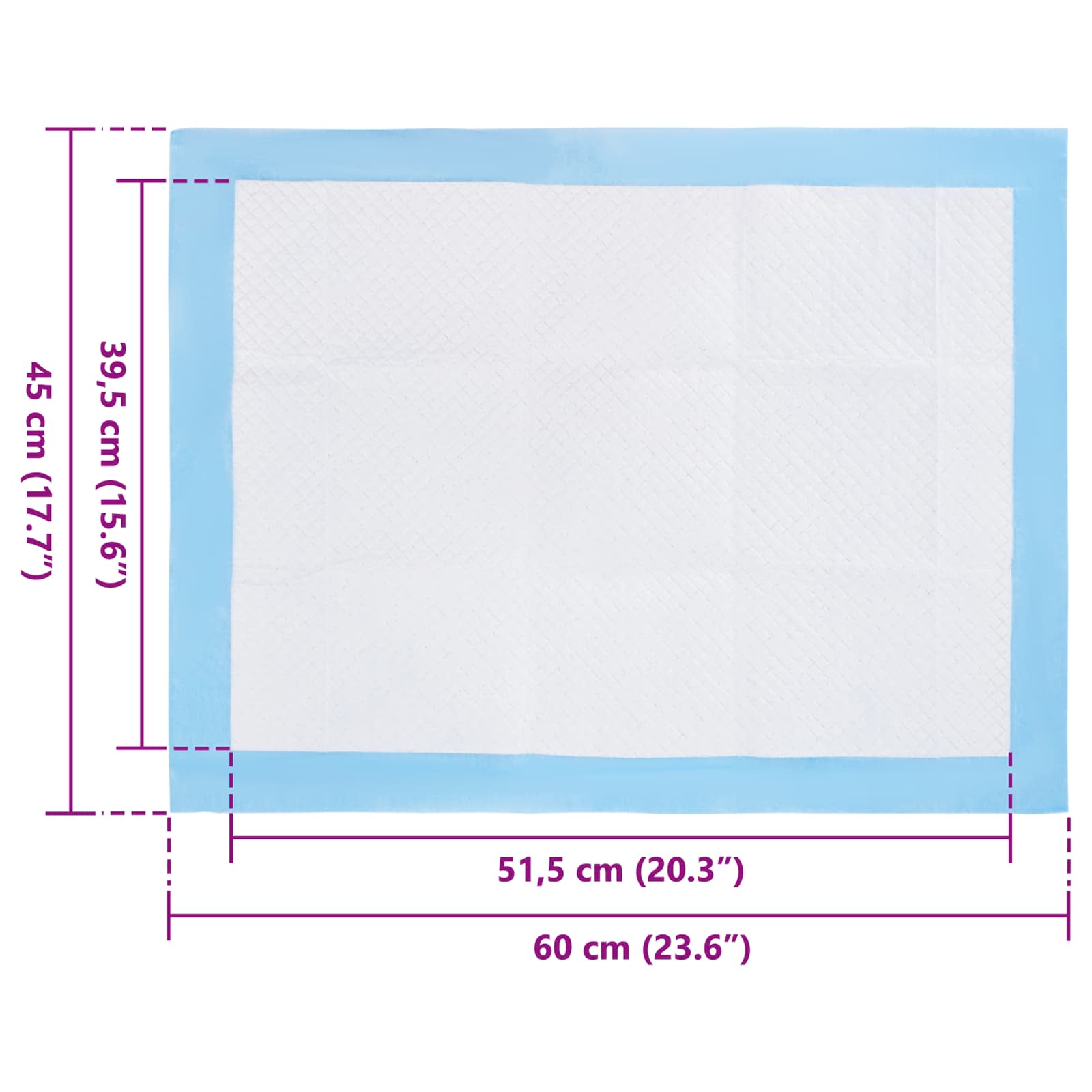 Telo per addestramento per animali in tessuto non tessuto 50 pcs | homemem39