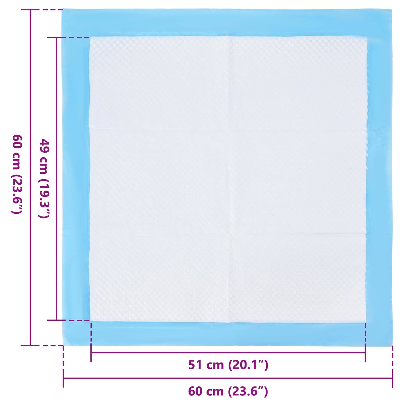 Telo per addestramento per animali in tessuto non tessuto 50 pcs | homemem39