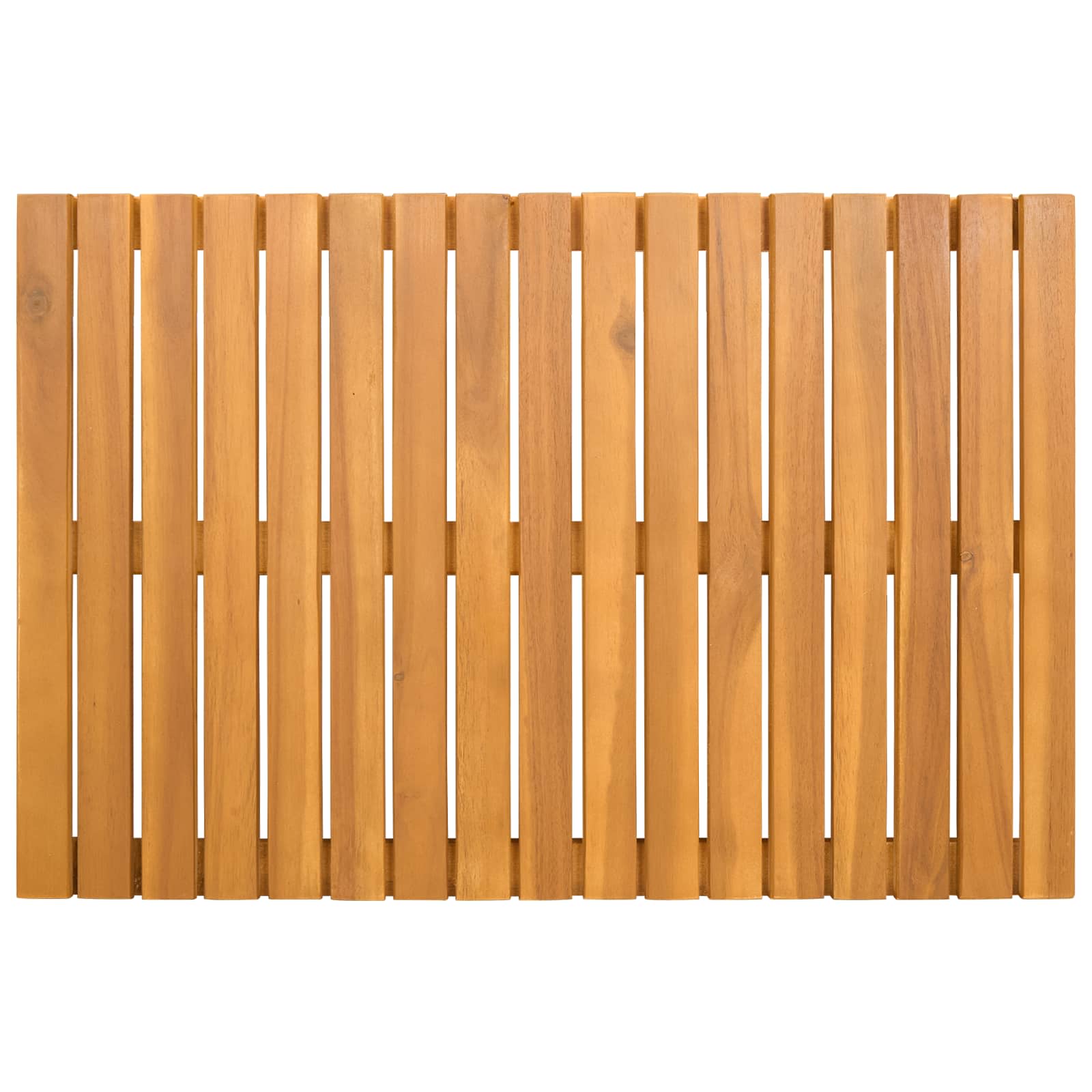 Tappeto da bagno Marrone 60 x 40 cm Legno di Acacia Massello | homemem39
