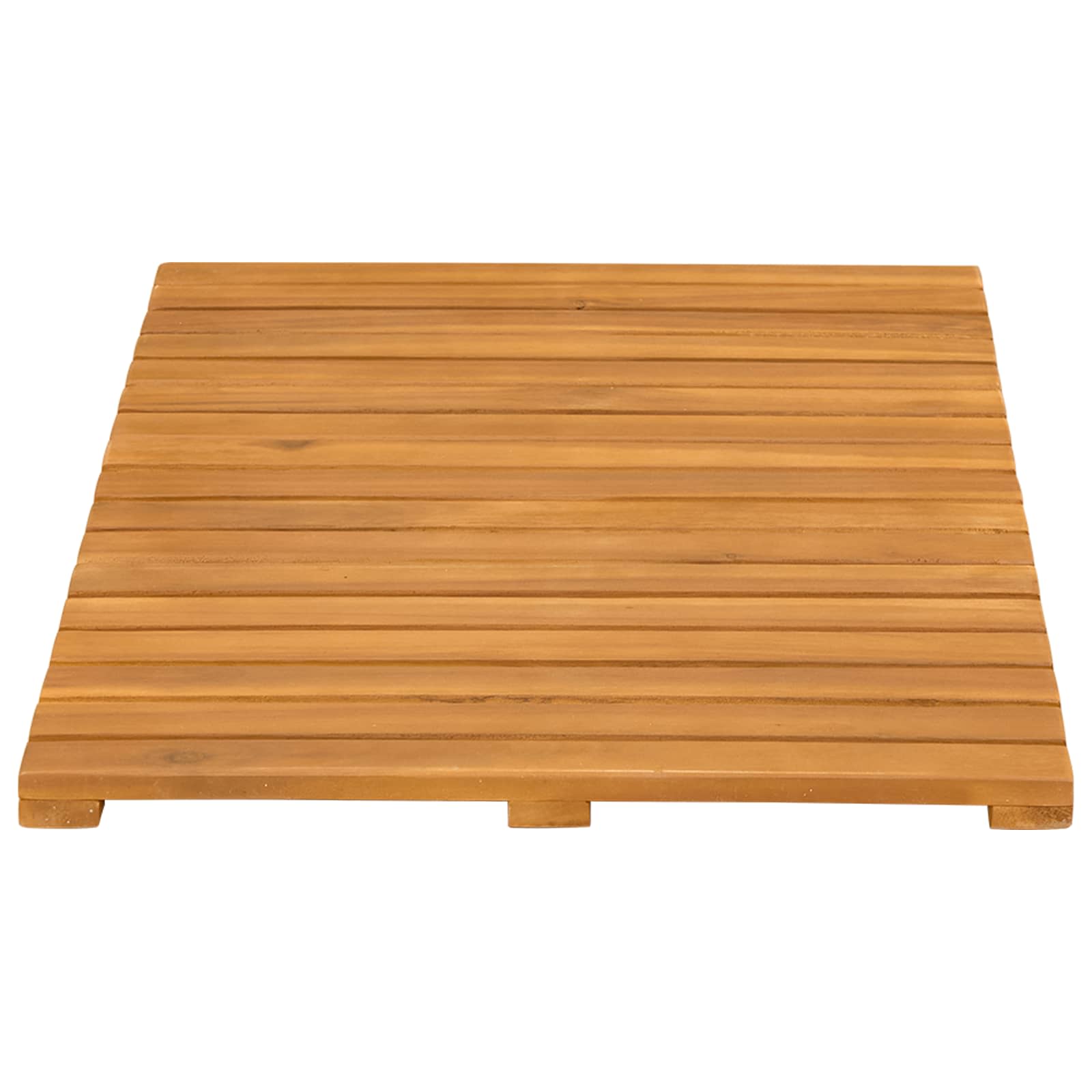 Tappeto da bagno Marrone 60 x 40 cm Legno di Acacia Massello | homemem39