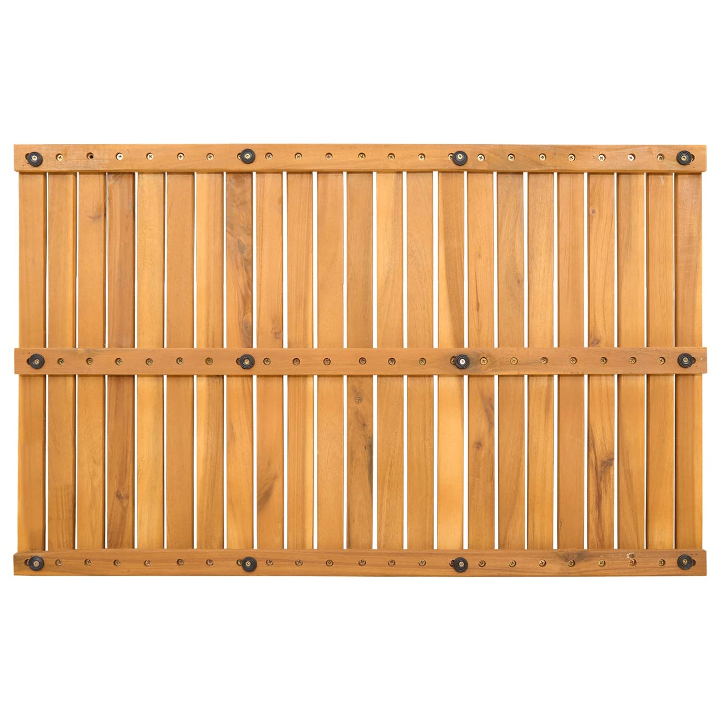 Tappeto da bagno Marrone 80 x 50 cm Legno di Acacia Massello | homemem39