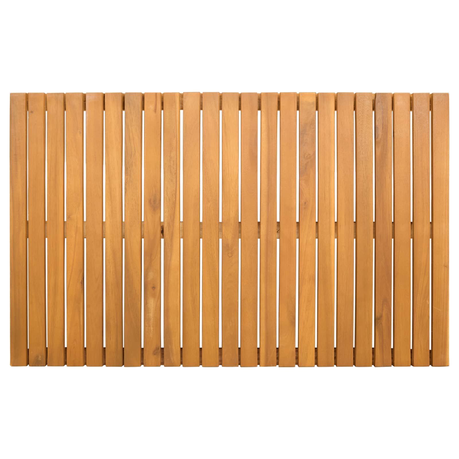 Tappeto da bagno Marrone 80 x 50 cm Legno di Acacia Massello | homemem39