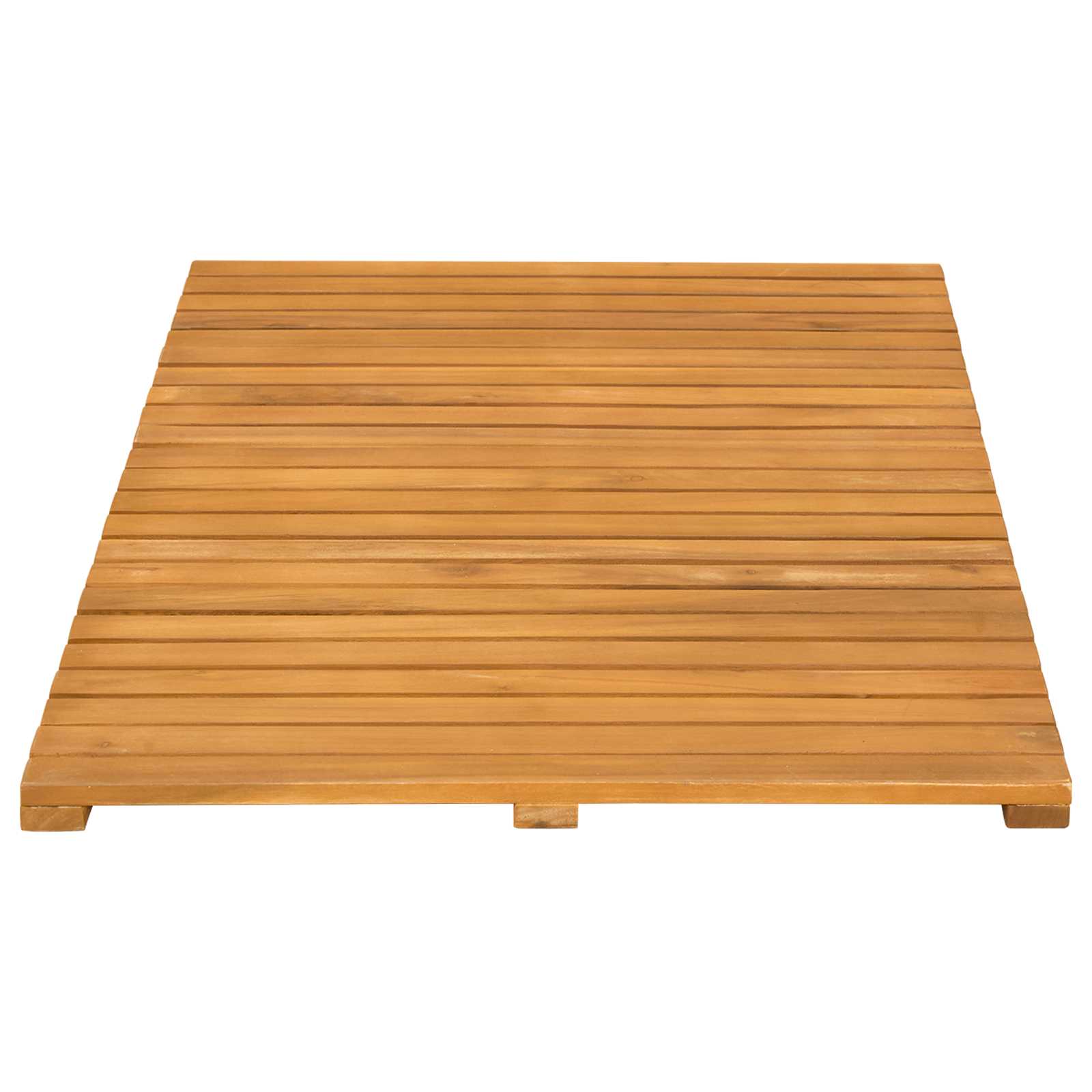 Tappeto da bagno Marrone 80 x 50 cm Legno di Acacia Massello | homemem39