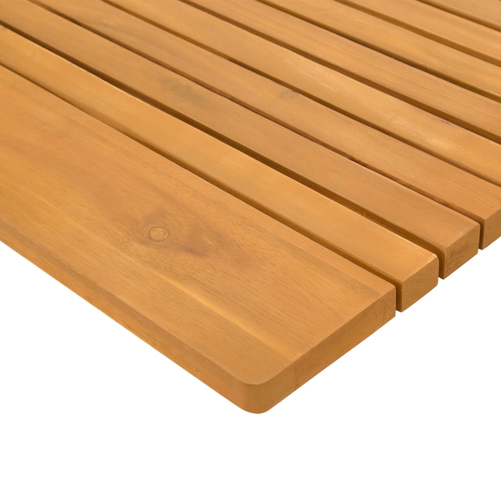 Tappeto da bagno Marrone 52 x 50 cm Legno di Acacia Massello | homemem39