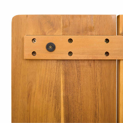 Tappeto da bagno Marrone 81 x 50 cm Legno di Acacia Massello | homemem39