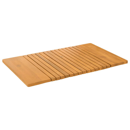 Tappeto da bagno Marrone 81 x 50 cm Legno di Acacia Massello | homemem39