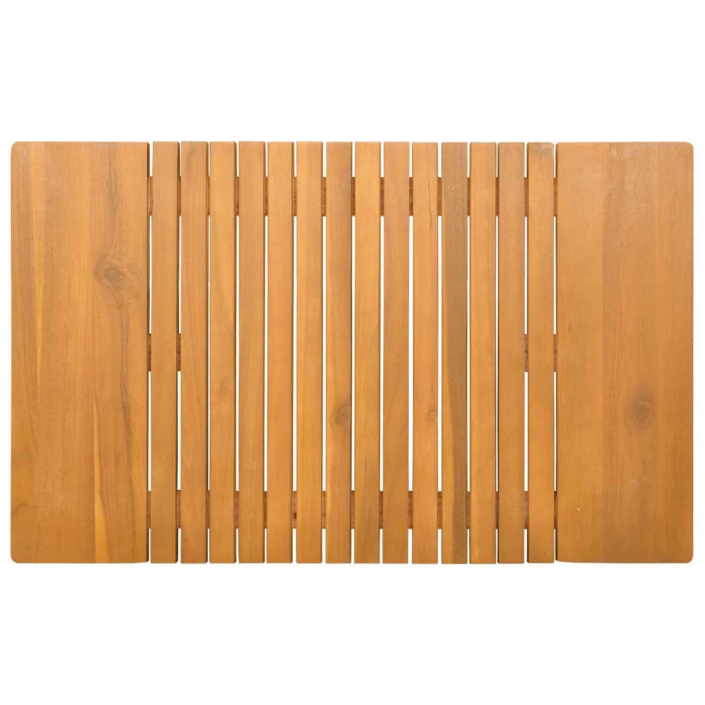 Tappeto da bagno Marrone 81 x 50 cm Legno di Acacia Massello | homemem39
